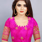 Kalini Ethnic Motifs Zari Jute Silk Banarasi Saree | Swadesiicart