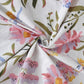 KLOTTHE Floral 300 TC Fitted Super King Bedsheet with 2 Pillow Covers - Swadesiicart