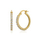 Gold-Polished With Cz Floral Bold Stud Earring - Wahe Jewels - Swadesiicart