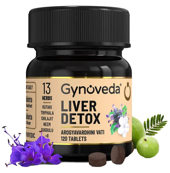Gynoveda Liver Detox Tablets (Arogyavardhini Vati) | Swadesiicart