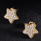 Silver & Red Toned Cz Studded Drop Earring For Women - Wahe Jewels - Swadesiicart