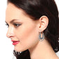 Gold-Polished Navy Blue Tasselled Contemporary Drop Earring For Women - Wahe Jewels - Swadesiicart