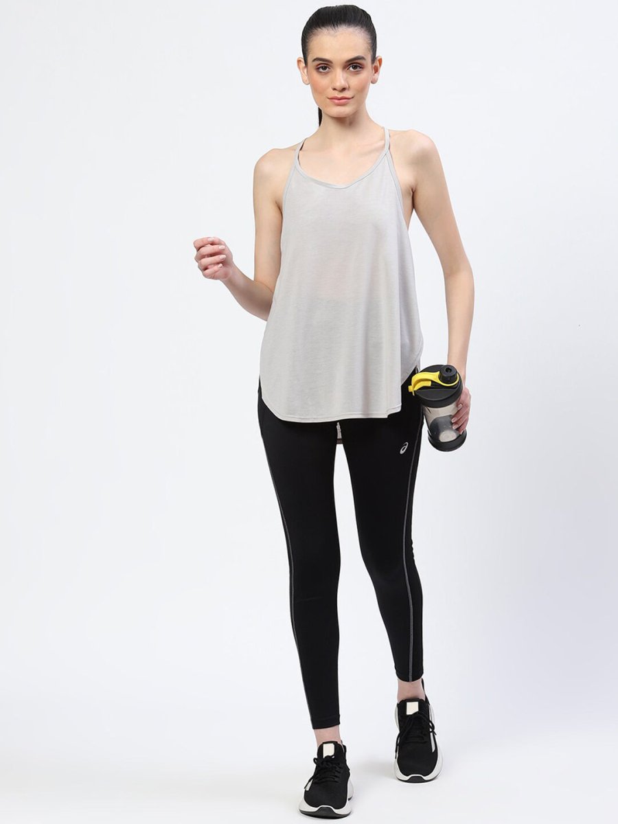 ASICS Women Slit Sleeveless Tshirt | Swadesiicart