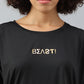 MKH Women Typography Drop-Shoulder Sleeves Dri-FIT Sports T-shirt - Swadesiicart