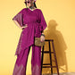 Anouk Women Geometric Viscose Rayon Co-ord Set - Swadesiicart