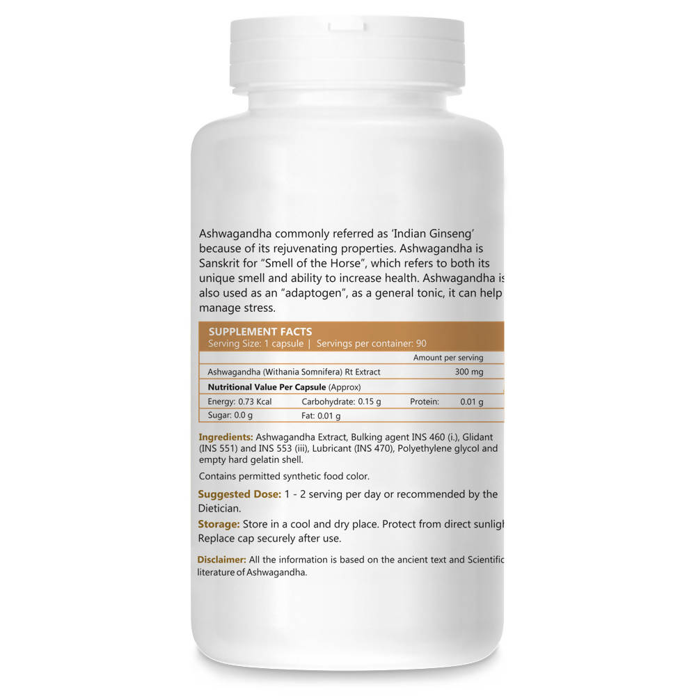 NLife Ashwagandha Capsules - Swadesiicart