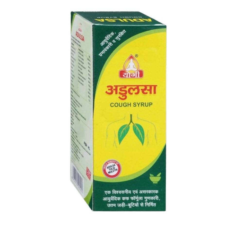 Yogi Adulsa Ayurvedic Cough Syrup - Swadesiicart