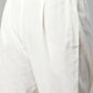 Ahalyaa Womens Off White Pure Cotton Printed Kurta Pant Set | Swadesiicart