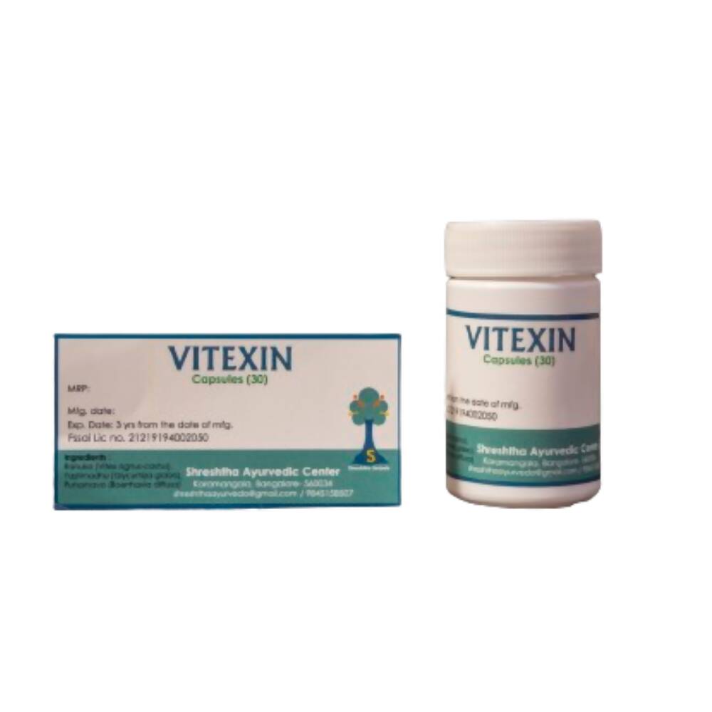 Shreshtha Herbals Vitexin Capsules - Swadesiicart