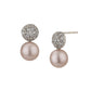 Gold-Polished Enamel Contemporary Drop Earring With Dangling Stone - Wahe Jewels - Swadesiicart