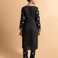 HOUSE OF KARI Floral Embroidered Chikankari Kurta With Trouser | Swadesiicart
