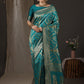 Saree Mall Woven Design Zari Silk Blend Banarasi Saree | Swadesiicart