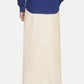 Sethukrishna Men Off White Traditional Kerala Double Mundu | Swadesiicart