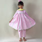 ArthLife Pink Anarkali Dress