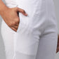 ADA Women Mustard & White Chikankari Embroidered Sustainable Kurta with Trousers & Inner | Swadesiicart
