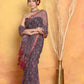 Very Much Indian Pure Kota Cotton Handblock Printed Saree - Grey | Swadesiicart