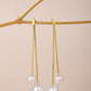 Gold-Polished Star Half Hoop Earring - Wahe Jewels - Swadesiicart