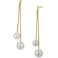 Gold-Polished Star Half Hoop Earring - Wahe Jewels - Swadesiicart