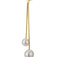 Gold-Polished Star Half Hoop Earring - Wahe Jewels - Swadesiicart