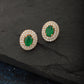 Gold-Polished With Moon Stone Fancy Drop Earring For Women - Wahe Jewels - Swadesiicart