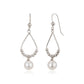 Silver Toned Circular Hoop Earring For Men - Wahe Jewels - Swadesiicart