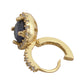 Silver & Gold-Polished Hoop Earring For Women - Wahe Jewels - Swadesiicart