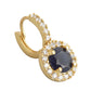 Silver & Gold-Polished Hoop Earring For Women - Wahe Jewels - Swadesiicart