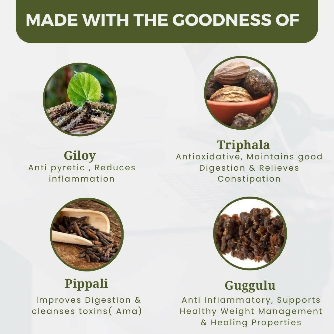 Uma Ayurveda Keshor Guggulu - Swadesiicart