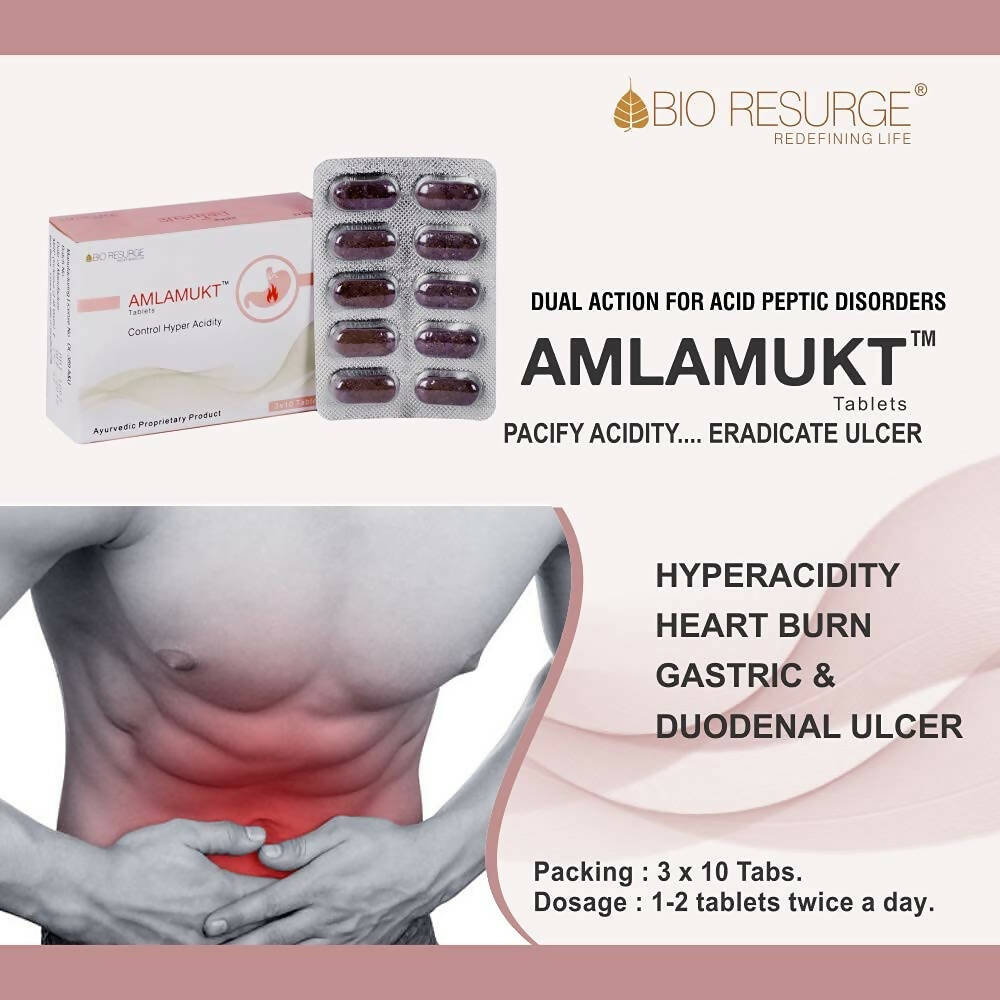 Bio Resurge Life AmlaMukt Tablets - Swadesiicart