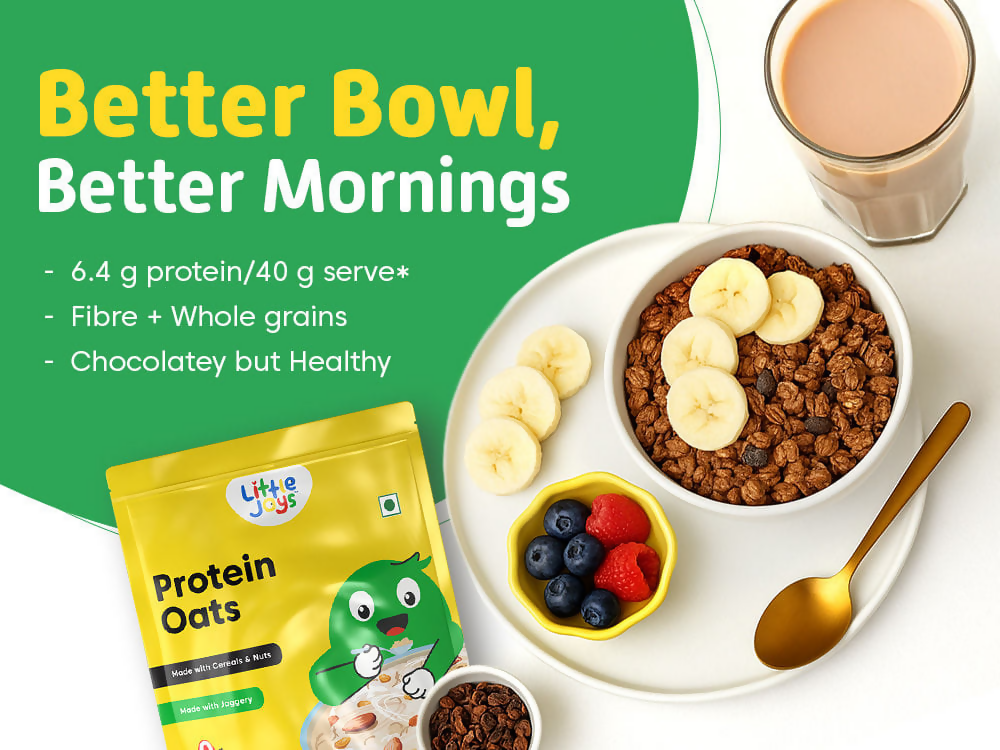 Little Joys Millet Choco Fills + Protein Oats - Swadesiicart