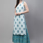 Kalini Ethnic Motifs Printed Regular Pure Cotton Kurta with Sharara | Swadesiicart