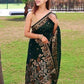 Kalini Floral Woven Design Zari Banarasi Saree | Swadesiicart