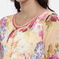 Souchii Women Multicoloured Floral Print Fit And Flare Dress - Swadesiicart
