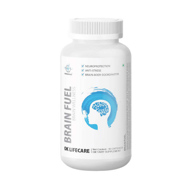 Ok Life Care Brain Fuel Capsules | Swadesiicart