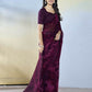 Wine Georgette Designer Printed Ready to Wear Saree - Samyana | Swadesiicart