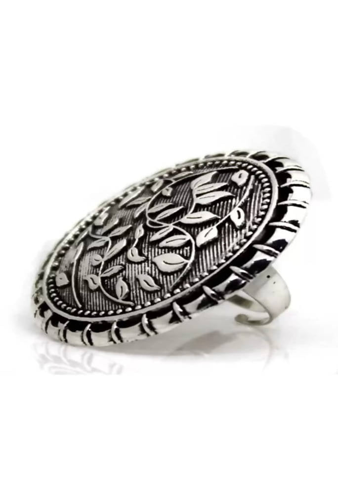 Mominos Fashion Oxidised Ring | Swadesiicart