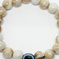 NVR Men & Women Marble Evil Eye Adjustable Bracelet - Swadesiicart