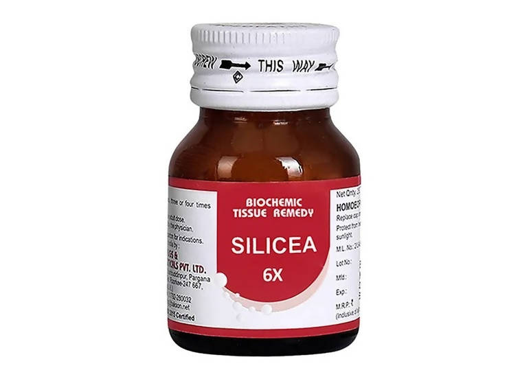 Bakson's Homeopathy Silicea Biochemic Tablets | Swadesiicart