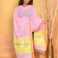 Very Much Indian Handloom Pure Cotton Paithani Dupatta Pink | Swadesiicart