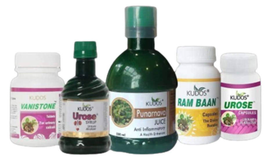 Kudos Ayurveda Kidney Care Kit | Swadesiicart