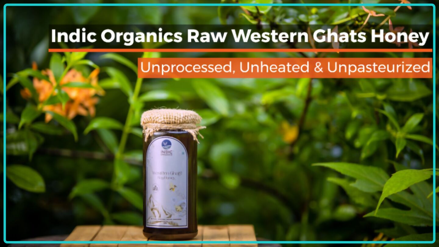 Indic Organics Small Stingless Bee Raw Honey from Western Ghats - Swadesiicart