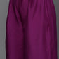 Ahalyaa Women's Traditional wear Kurta Set - Purple | Swadesiicart