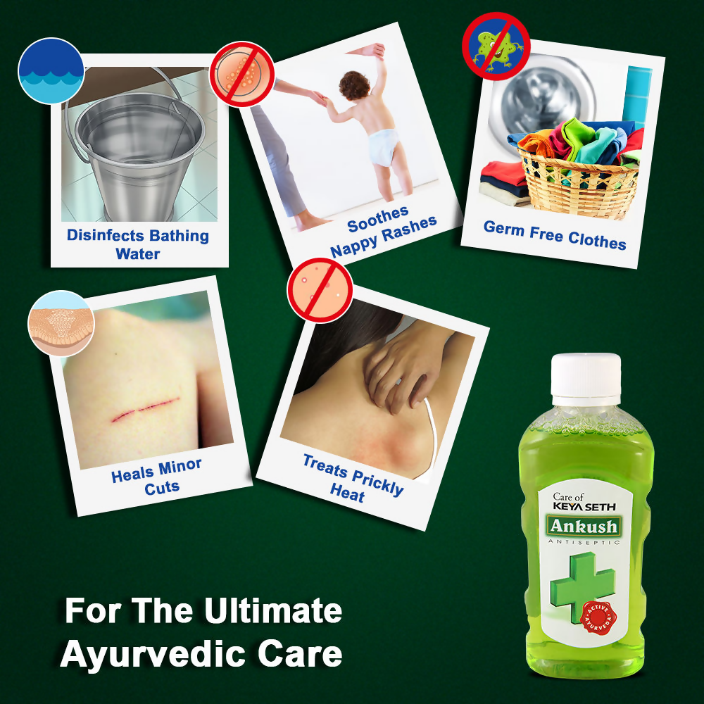 Keya Seth Aromatherapy Medicure Ankush Antiseptic Liquid - Swadesiicart