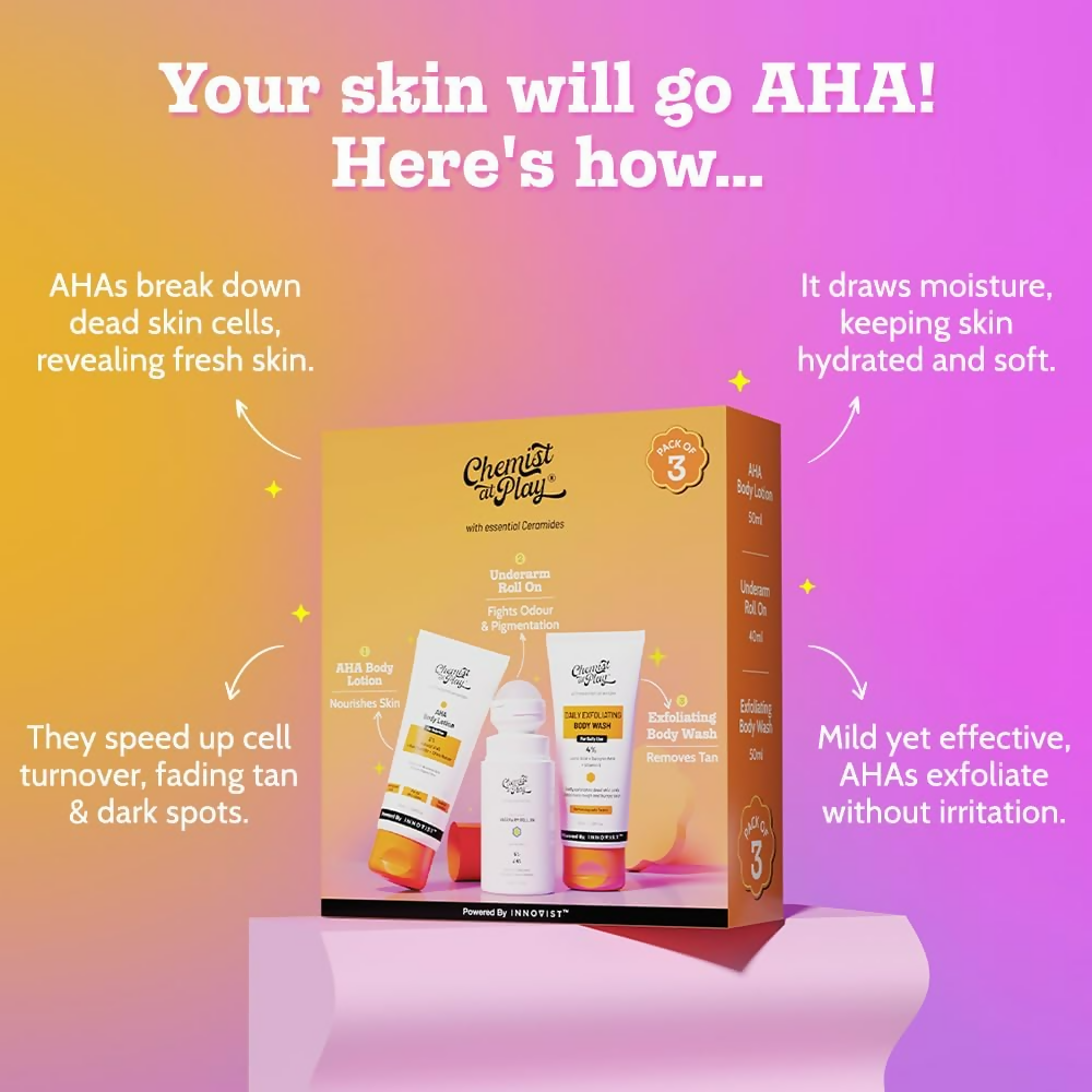 Chemist At Play Exfoliating Kit - Swadesiicart