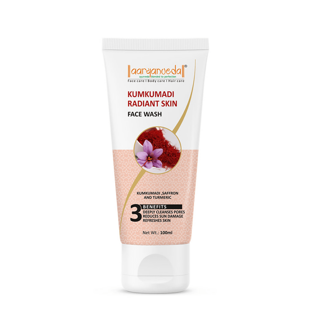 Aaryanveda Kumkumadi Radiant Skin Face Wash