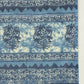 FIORRA Women's Blue Cotton Straight Kurta Pant With Dupatta - Swadesiicart