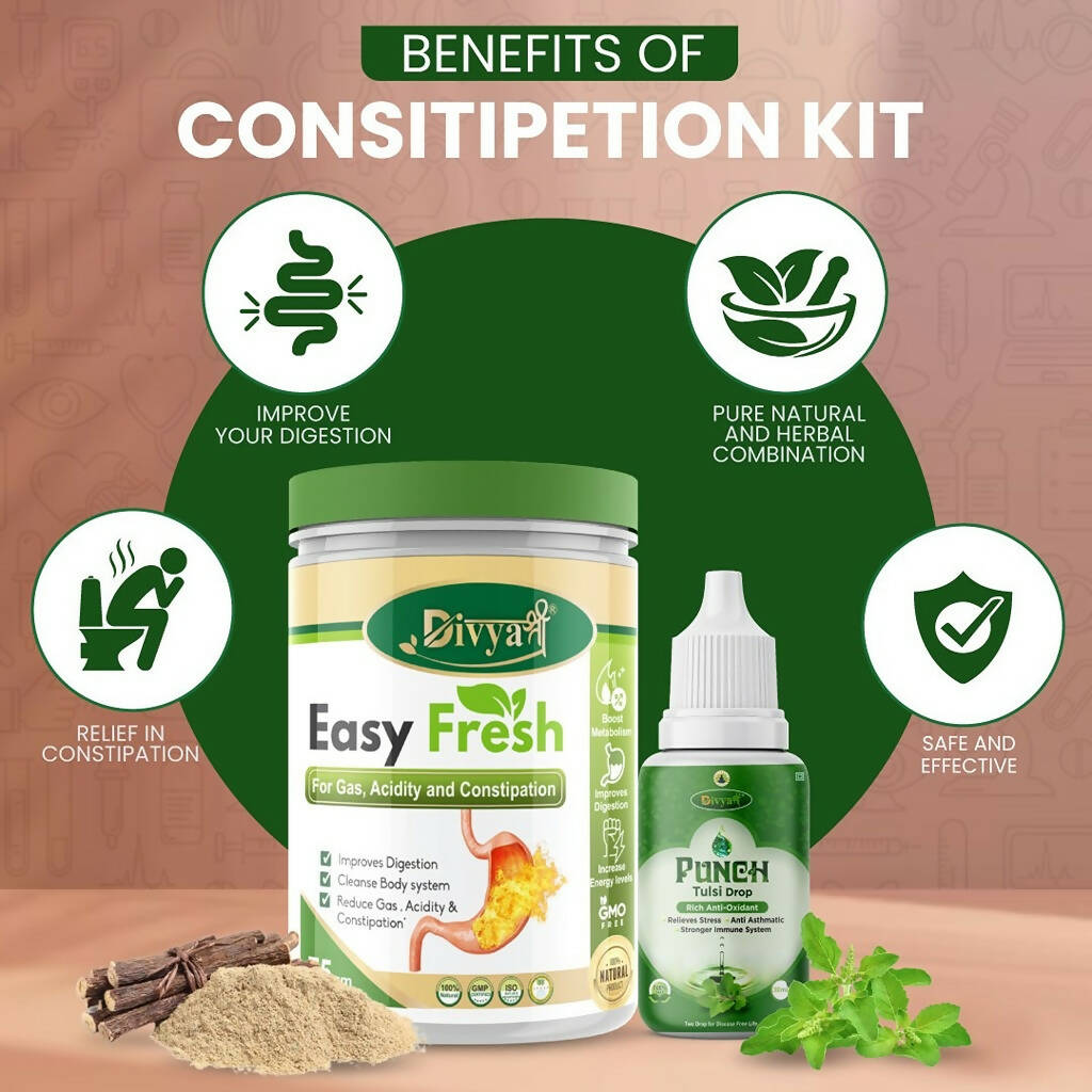 Divya Shree Easy Fresh Powder and Punch Tulsi Drop Combo - Swadesiicart