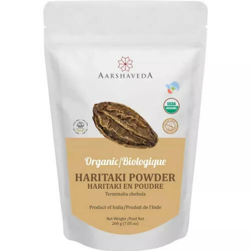 Aarshaveda Organic Haritaki Powder | Swadesiicart