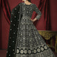 Stunning Black Front & Back Embroidered Trendy Anarkali Suit - Emponline | Swadesiicart