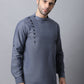 Even Apparels Grey Pure Cotton Men's Kurta With Side Placket | Swadesiicart